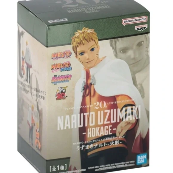New Seal Lot Of 7 Bandai Naruto Vibration Stars Figure Set  Collection Set. - Picture 7 of 16